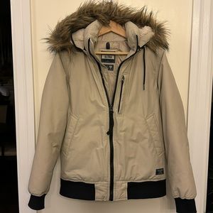 Abercrombie men's small ultra winter jacket